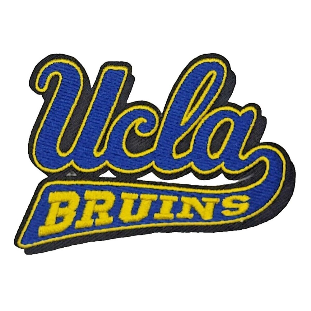 UCLA Bruins NCAA Team Logo Embroidered 3in Iron / Sew-On Patch